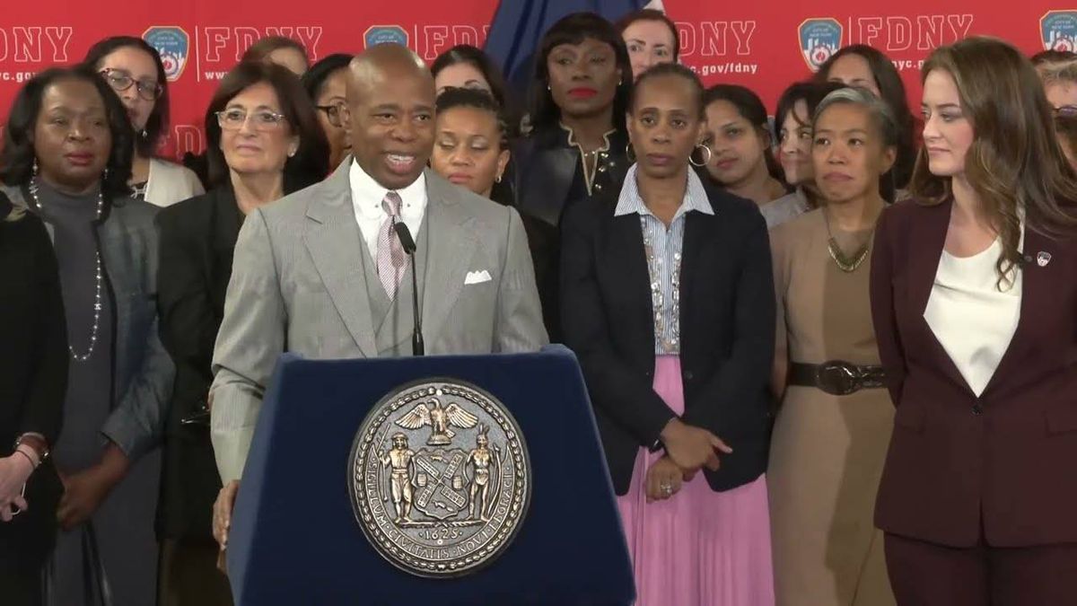 Laura Kavanagh sworn in as FDNY's first female commissioner