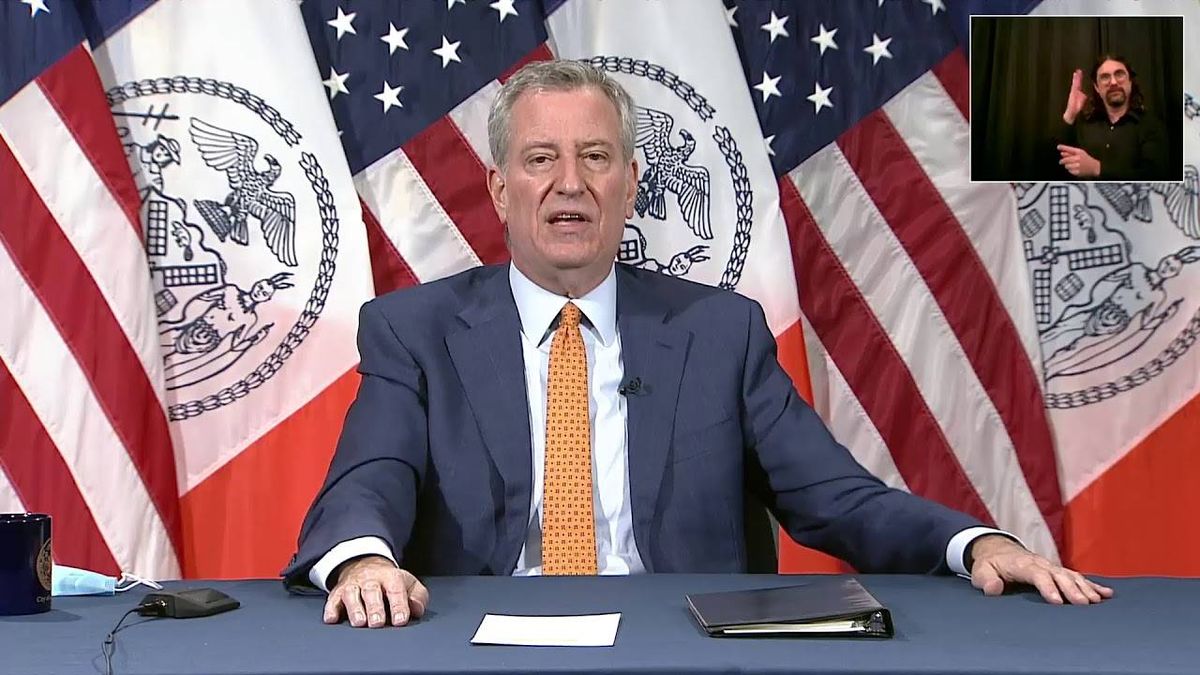 NYC unemployment drops to 13.2% from 20.3%, residents received $40B in benefits, loans, stimulus checks: de Blasio