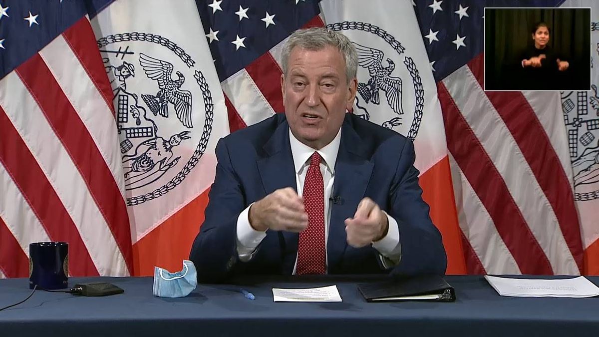 Schools open on Wednesday, but positivity rate inching toward 3% still: de Blasio