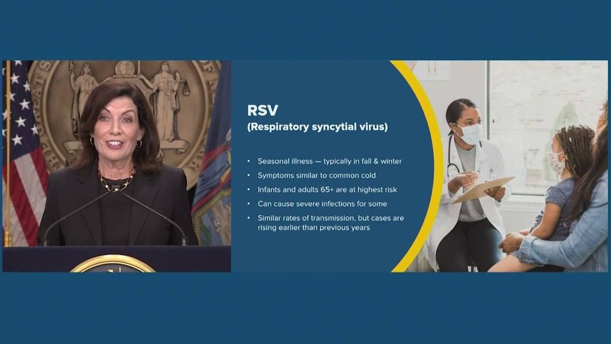 Hochul gets flu shot as threat of 'tripledemic' looms: 'We're in good shape'