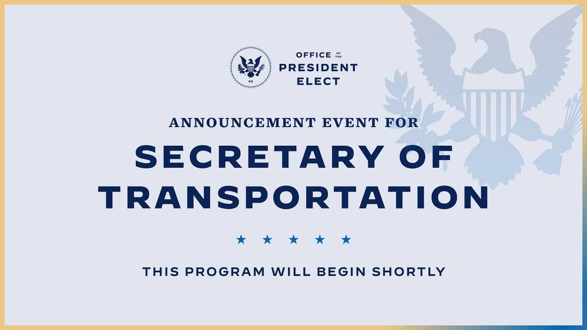 Biden says he's nominating 'patriot and problem-solver' Pete Buttigieg for Transportation Secretary