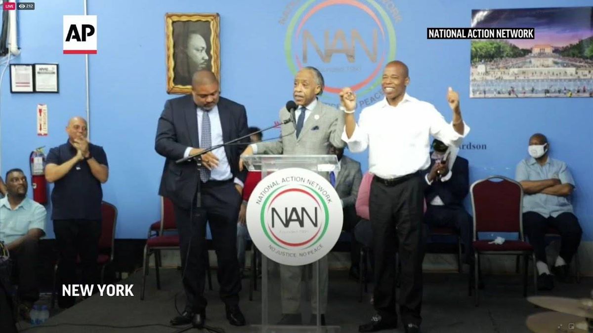 VIDEO: Eric Adams says Manhattan DA candidate Alvin Bragg shares his approach on crime