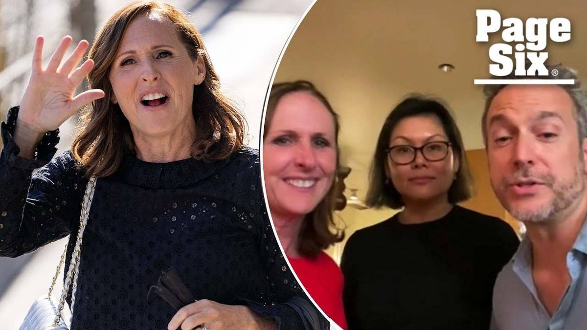 VIDEO: They're superstars! Couple finds 'SNL' alum Molly Shannon's phone in cab