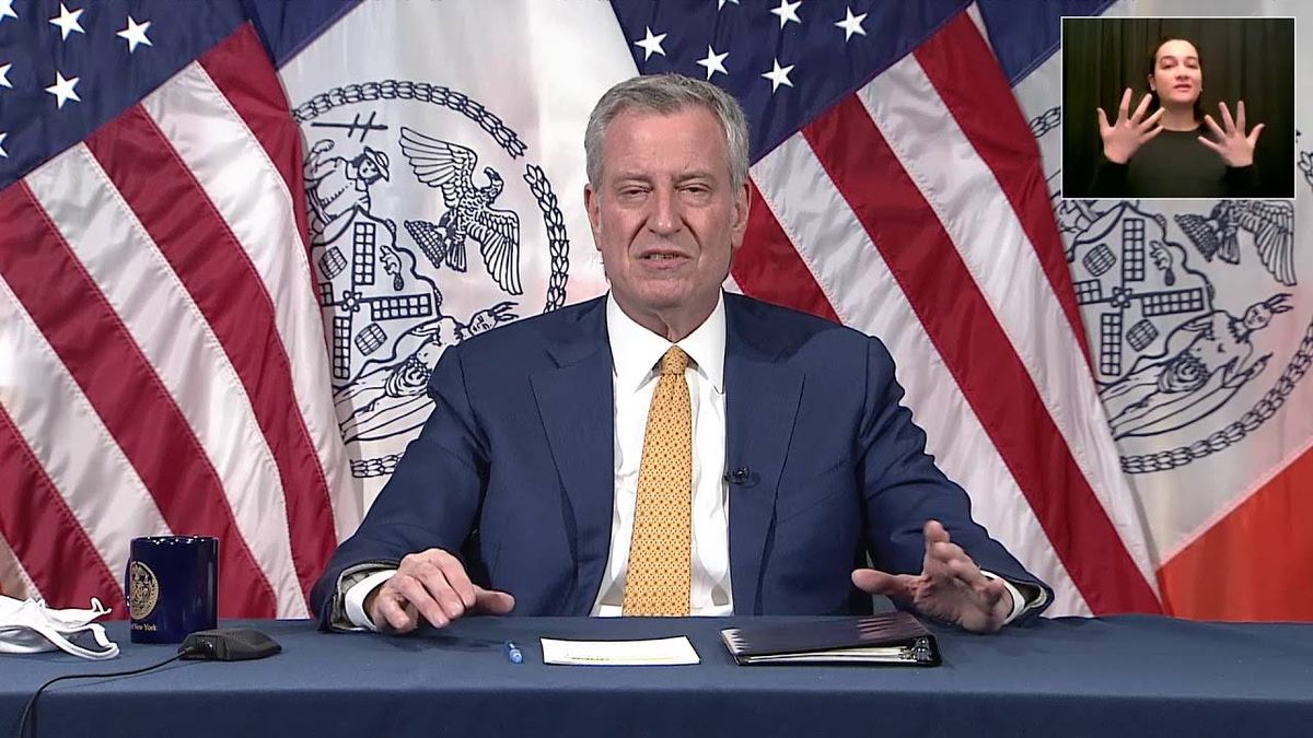 New in-person opt-in period for all grades begins Wednesday: de Blasio