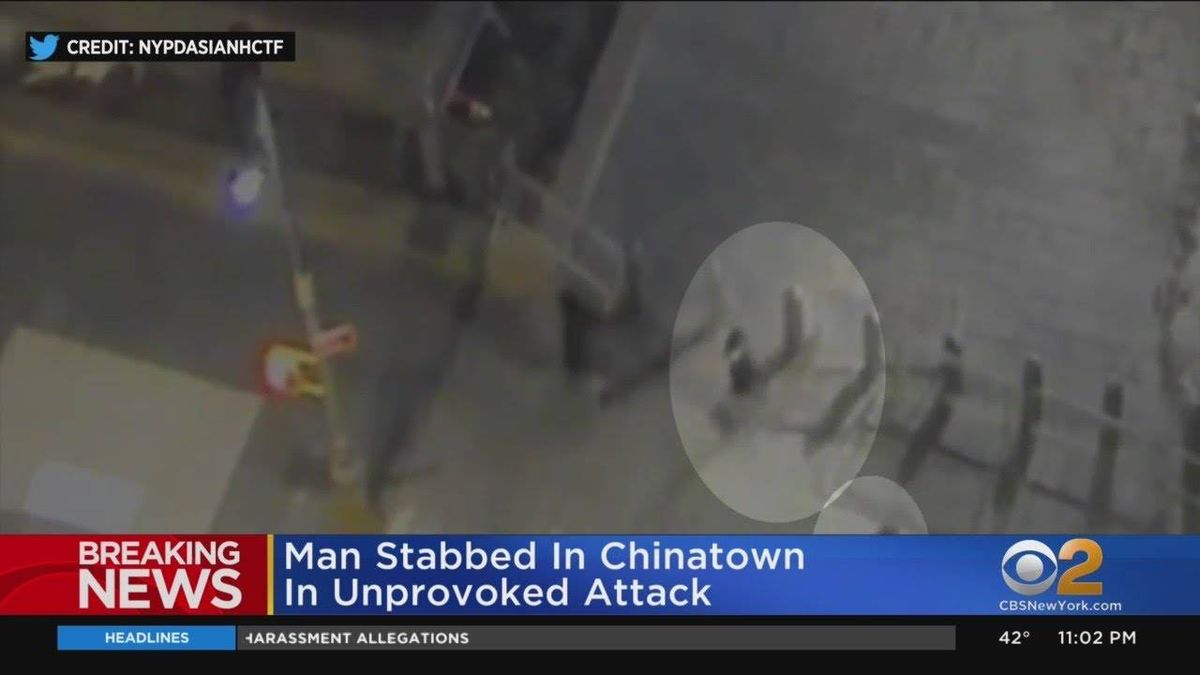 Man stabbed in unprovoked attack in Chinatown; suspect faces hate crime charges