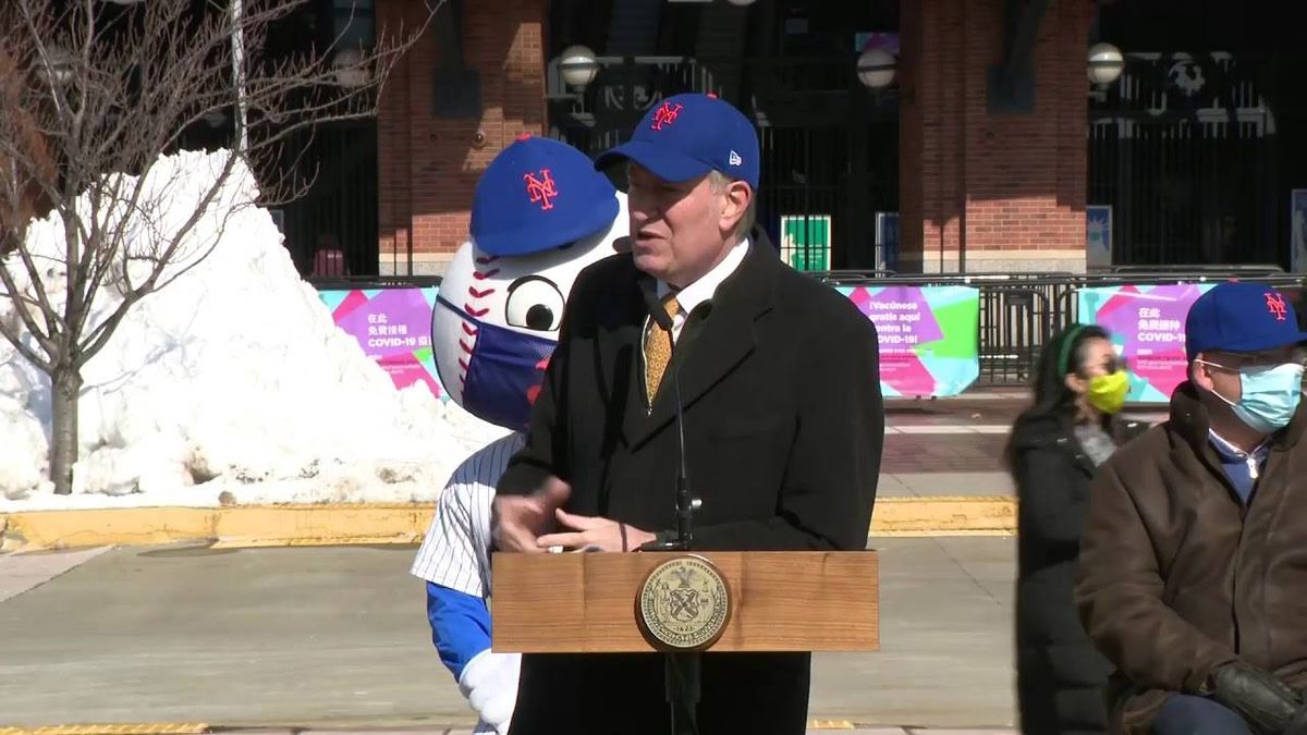 Citi Field vaccination site opens in Queens