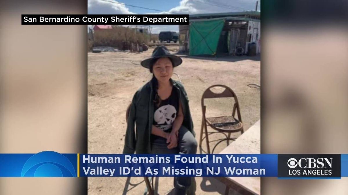 Officials confirm human remains in CA are missing NJ woman
