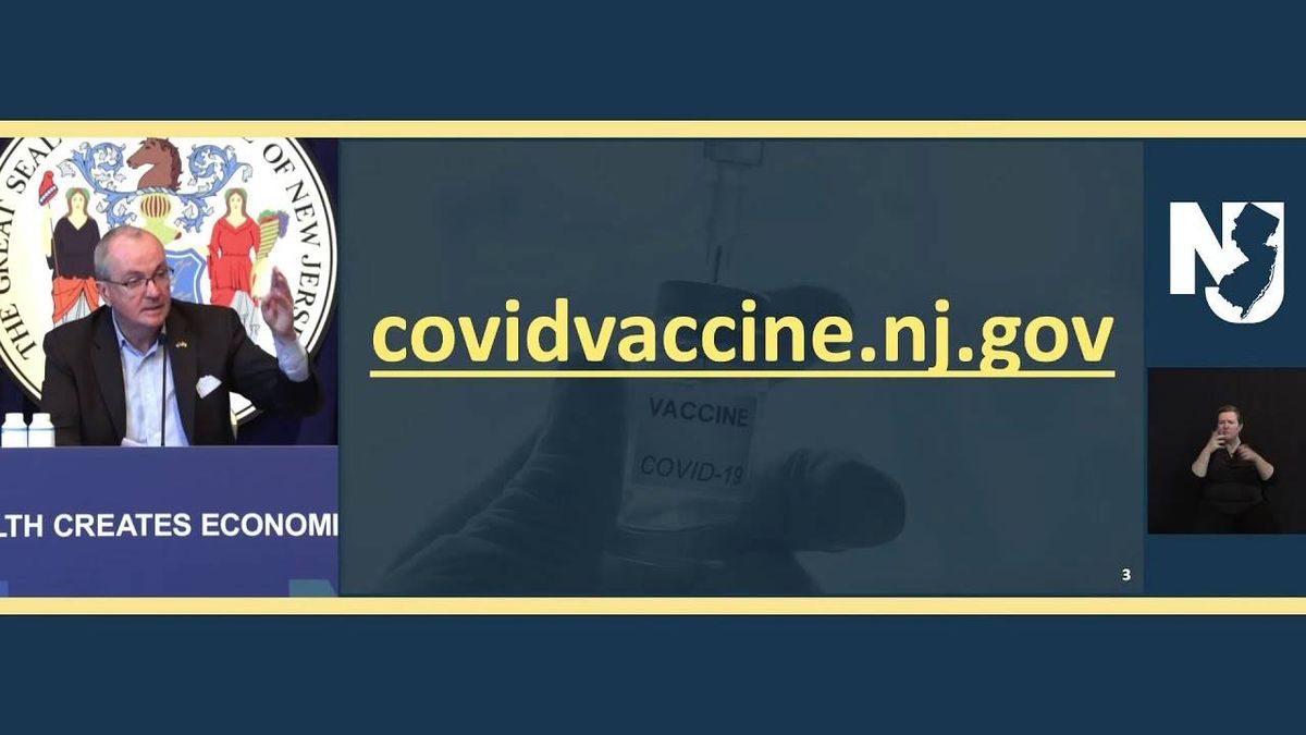 NJ expands vaccine eligibility to residents 65+, 16-64 with some medical conditions; state reports record 6,922 cases as death toll tops 20K