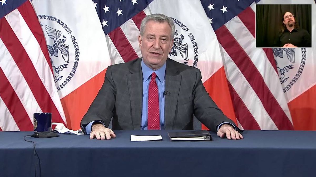 NYC only has 30K first doses of vaccine left, 35K+ appointments may not be scheduled this week: de Blasio