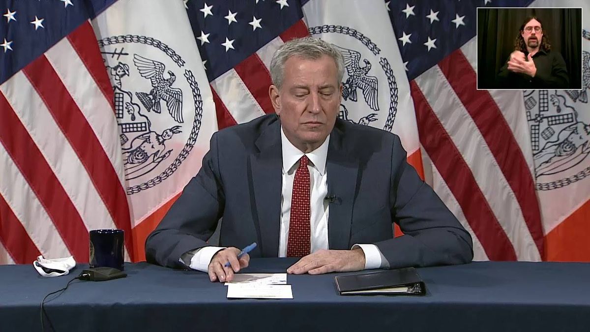 De Blasio outlines preliminary timeline of COVID-19 vaccine's NYC distribution