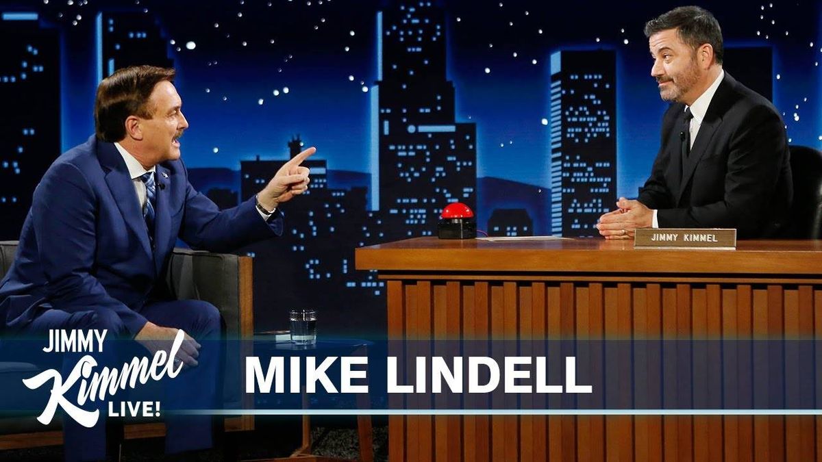 WATCH: Jimmy Kimmel's strange interview with MyPillow's Mike Lindell