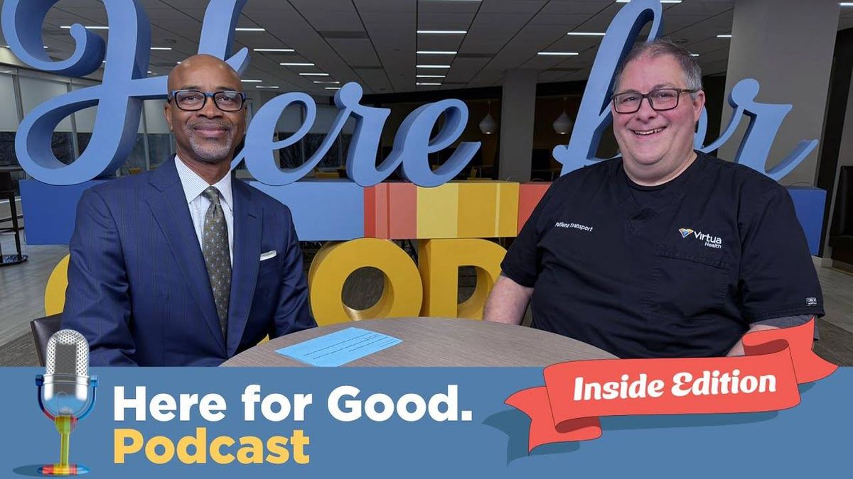 Here for Good. The Podcast "Inside Edition"| EP. 45 – Patrick Mulvenna, Lead Patient Transporter | Bee Inspired