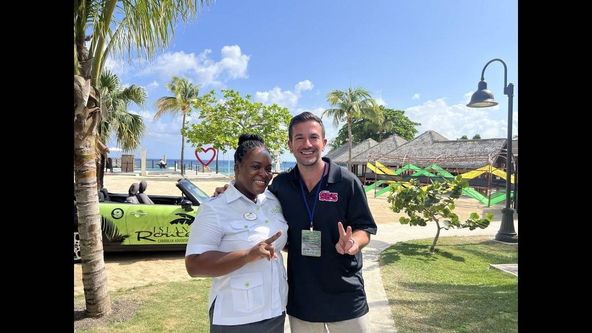 Bennett chats with Marsh Aschut of Island Routes #LIVEfromJamaica