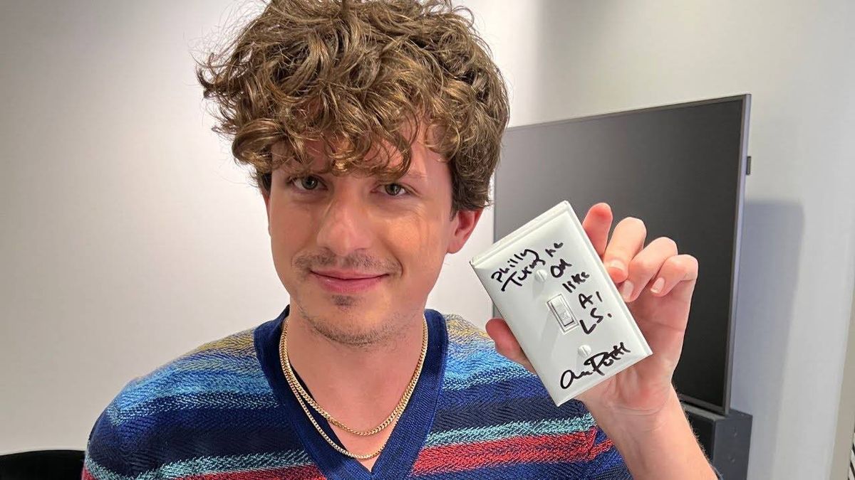 Charlie Puth Sets TDY World Record for Light Switch Flicks in 30 Seconds
