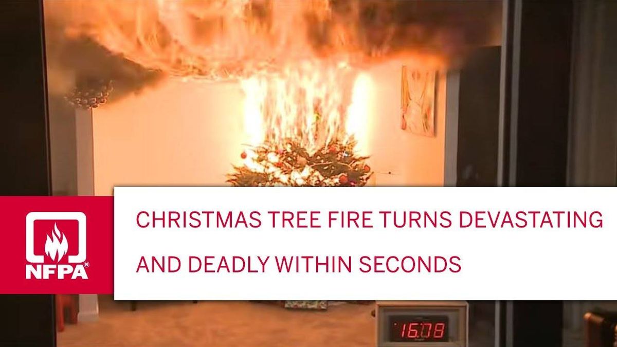 Holiday fire safety: How to prevent Christmas tree fires, light malfunctions and more