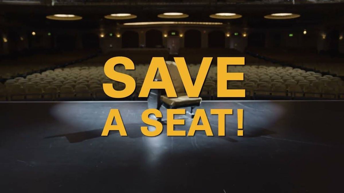 Donate to get your name on a seat at Seattle's Paramount Theatre!