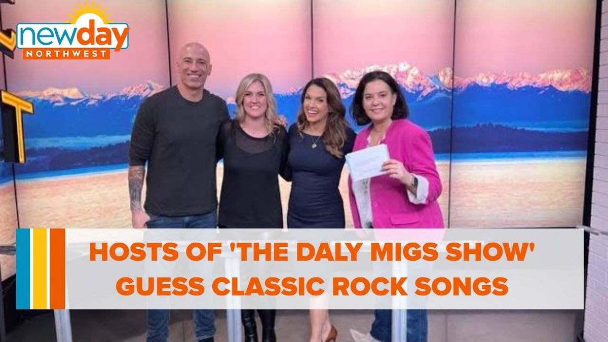 The Daly Migs Show played "Name That Tune" on New Day NW