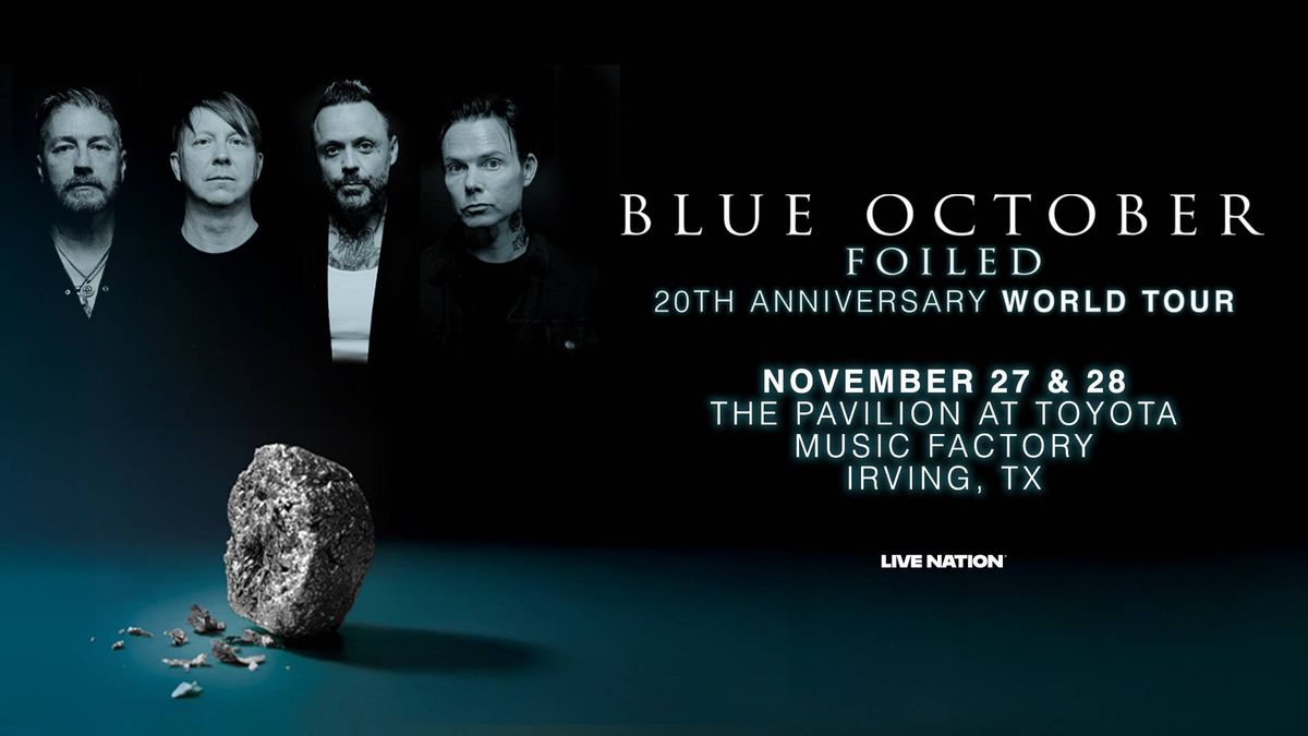 Keywords are your chance to win tickets to Blue October!
