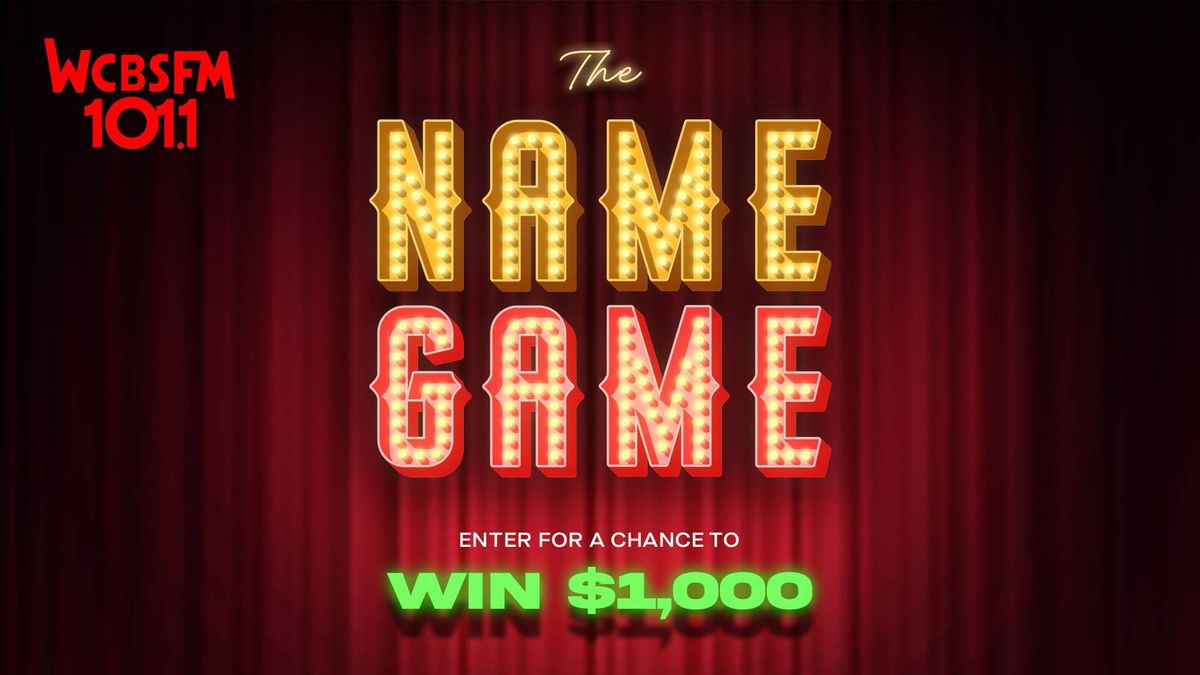 The $1,000 Name Game is Back
