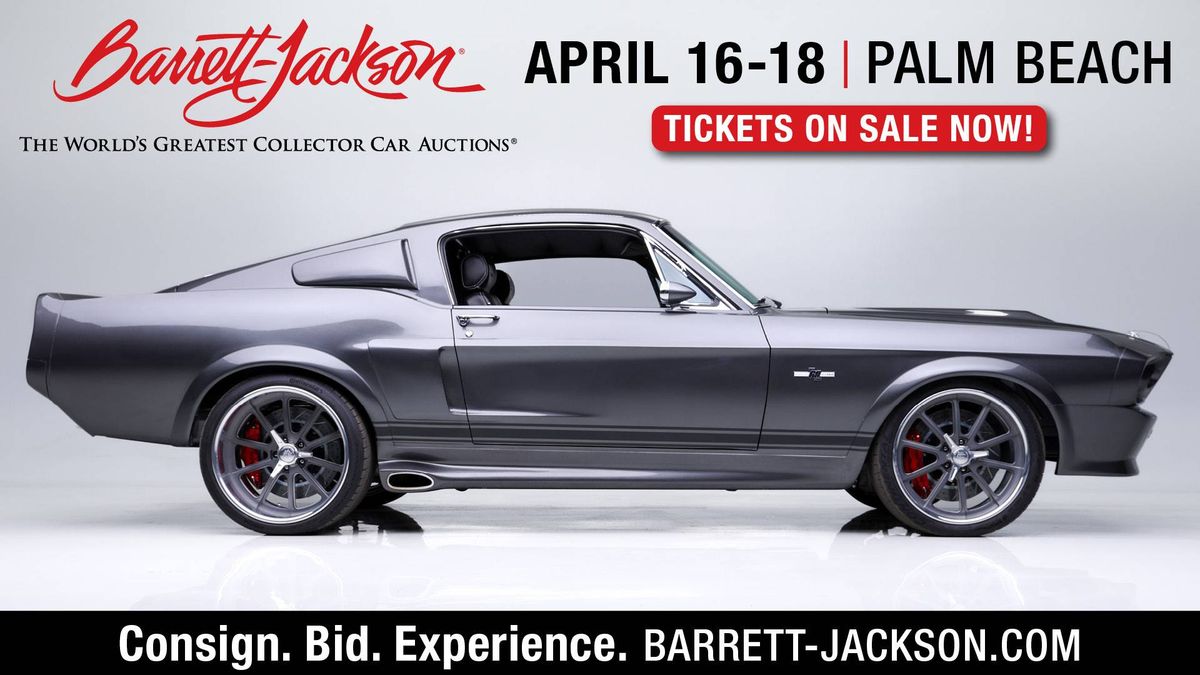 Listen all morning for your chance to win tickets to Barrett Jackson Car Auction