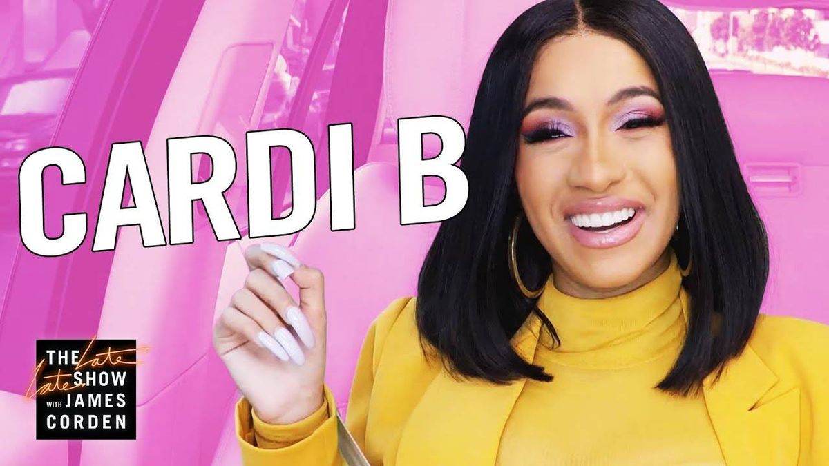 Driving Tests, Senior Citizens, And The Many Adventures Of Cardi B On 'Carpool Karaoke'