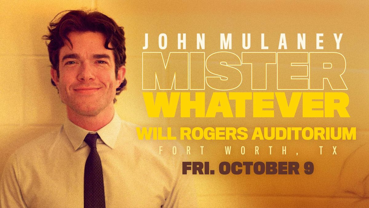 Enter for your chance to win tickets to John Mulaney!