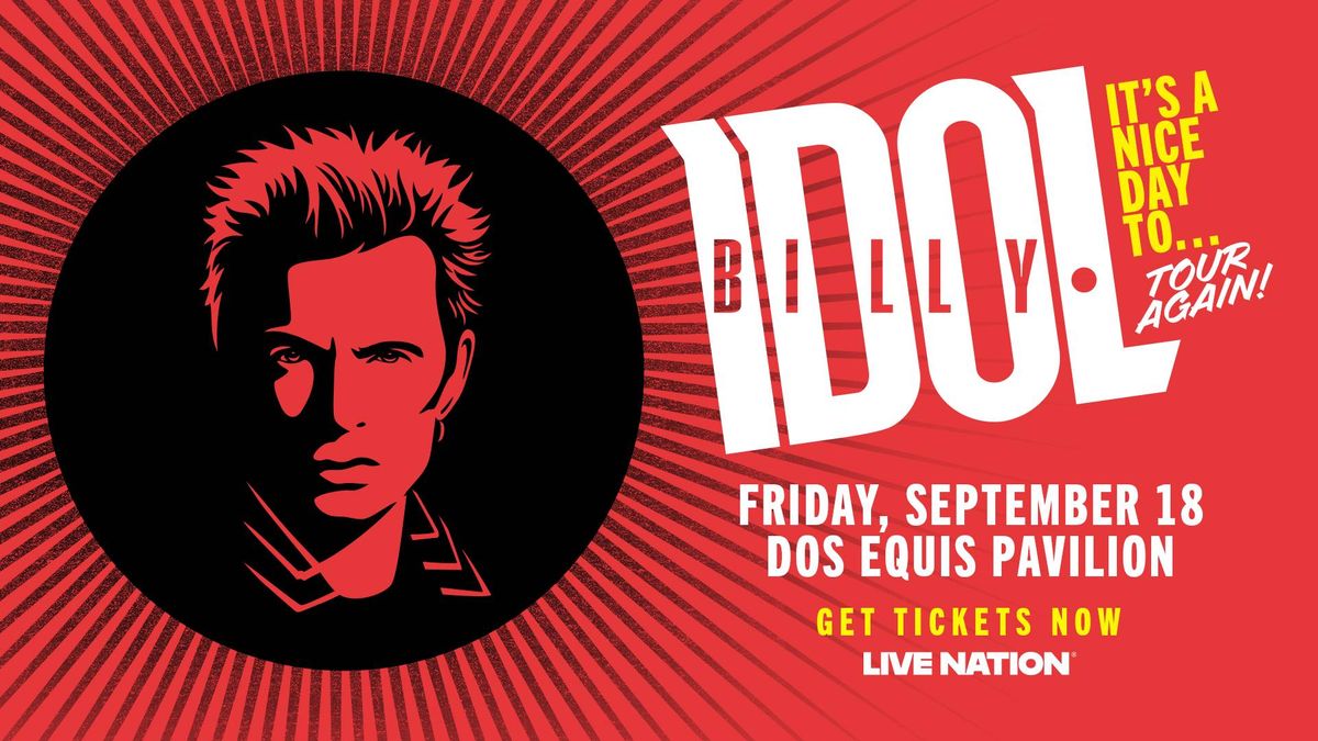 Listen for your chance to win tickets to Billy Idol!