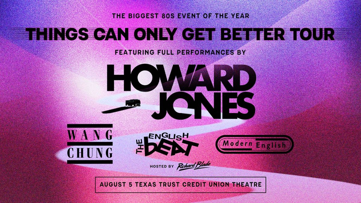 Enter for your chance to win tickets to Howard Jones!