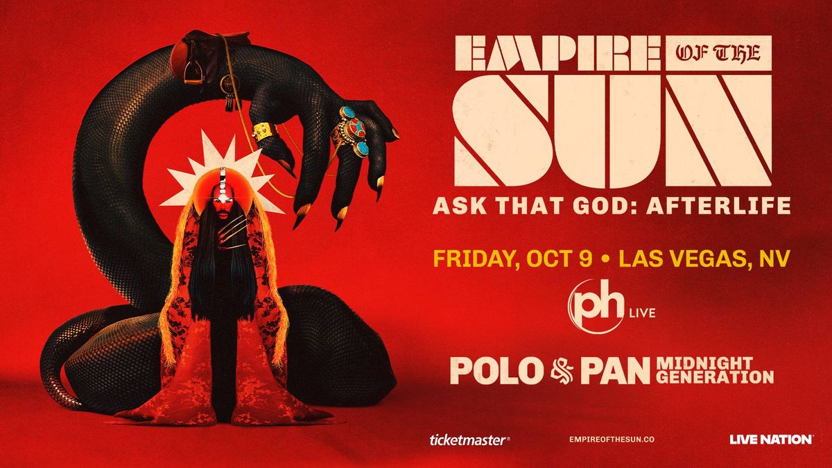 Empire of the Sun Tickets!