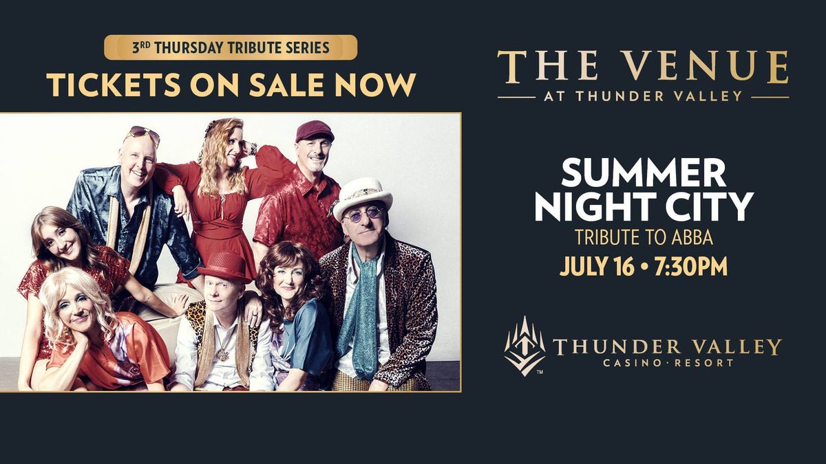 Summer Night City - Abba Tribute Tickets