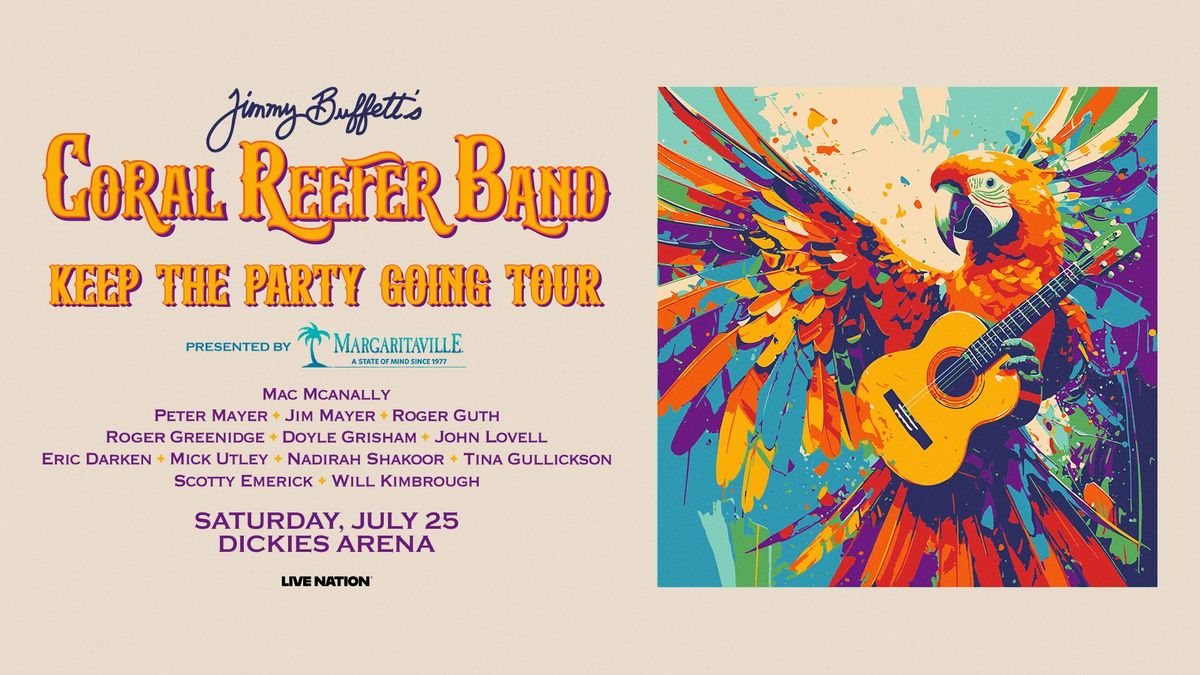 Your chance to experience Jimmy Buffett's Coral Reefer Band!
