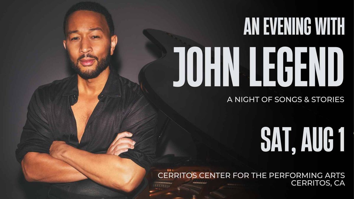 Enter for a chance to win tickets to see John Legend