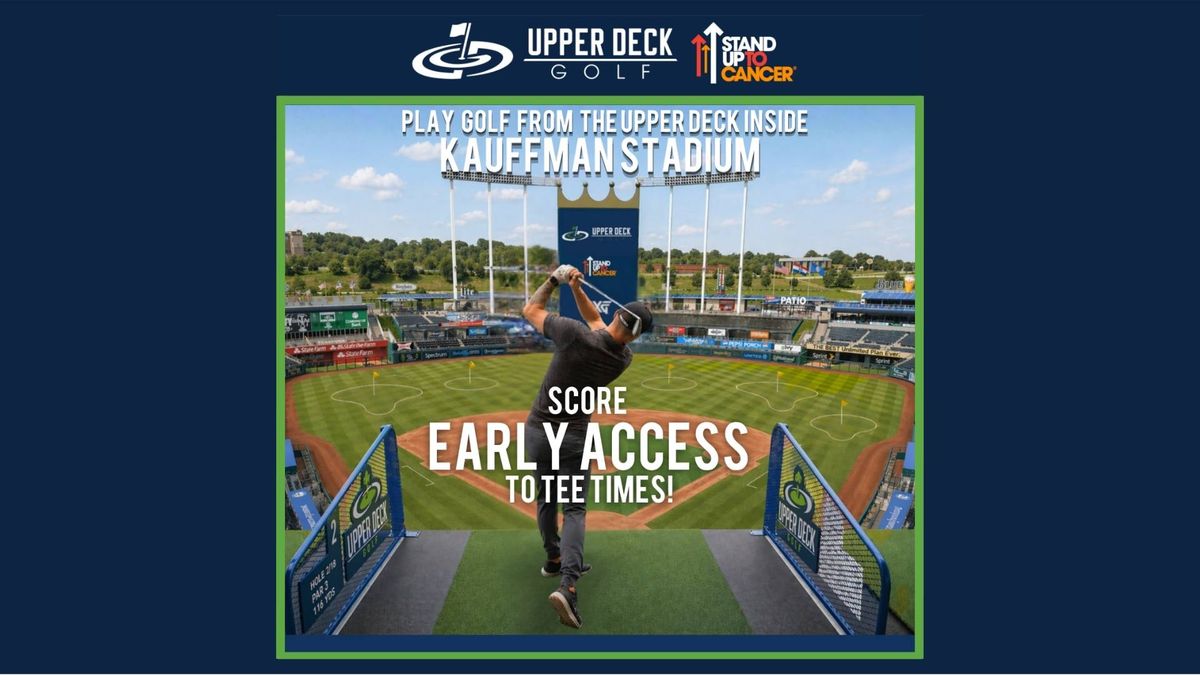 Listen for a chance to play golf inside Kauffman Stadium!