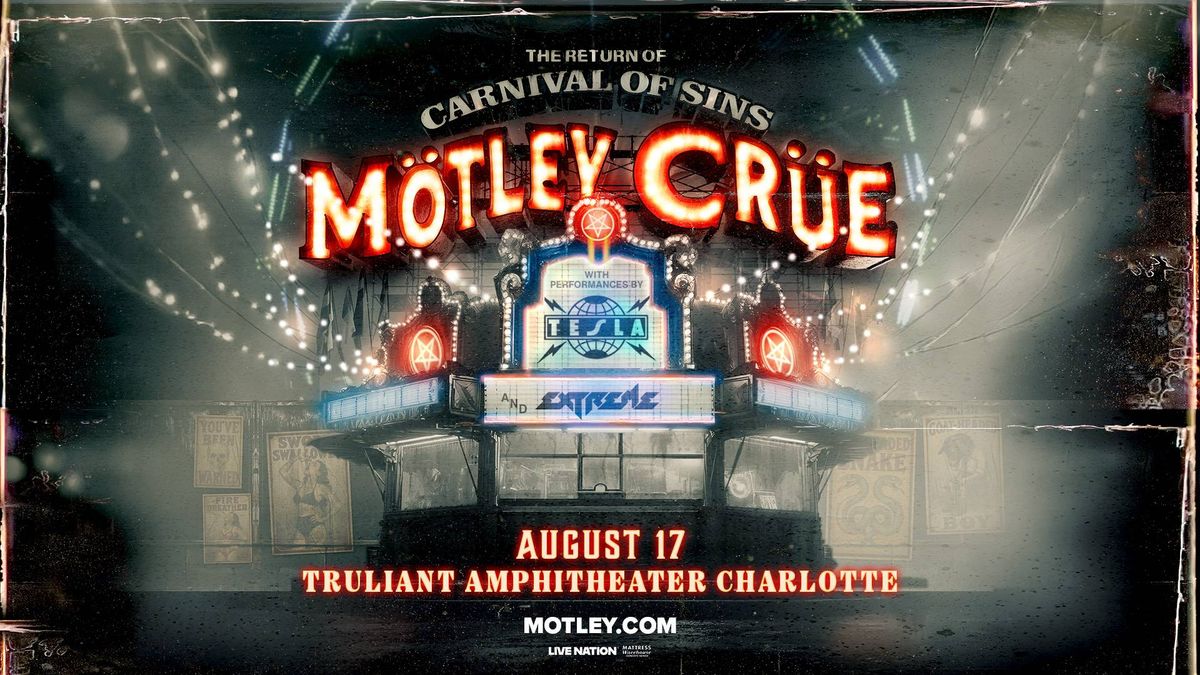 Win Tickets To The Return Of The Carnival of Sins: Mötley Crüe