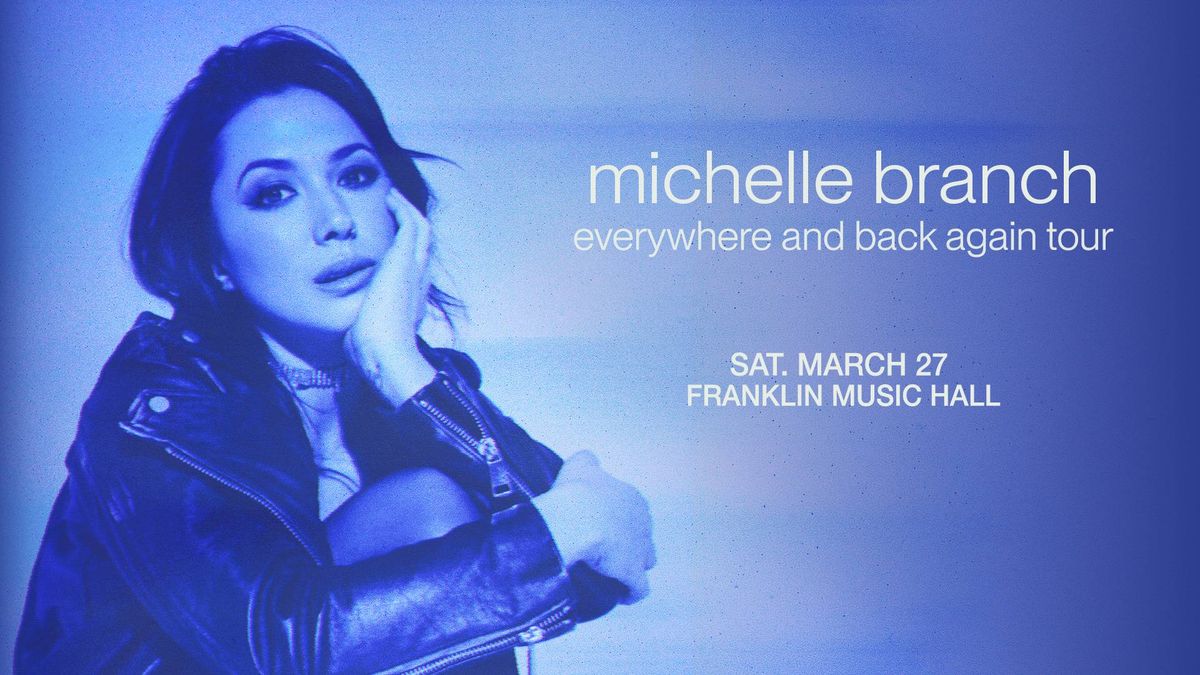 Your chance to win tickets to see Michelle Brank on March 27, 2027 at Franklin Music Hall