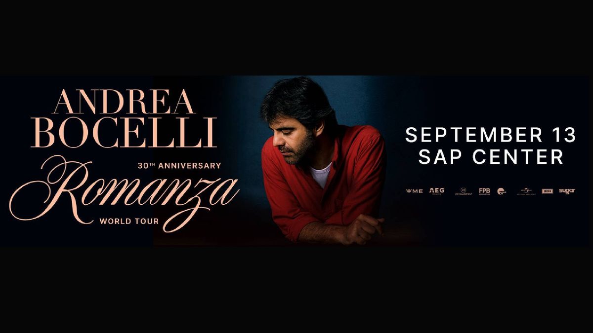 Enter for a chance to win tickets to experience Andrea Bocelli