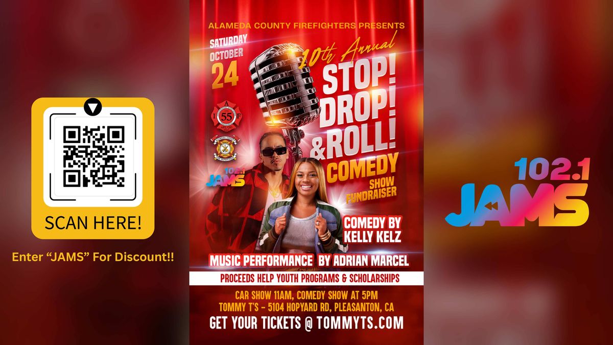Enter for a chance to win tickets to Stop! Drop! & Roll! Comedy Show Fundraiser