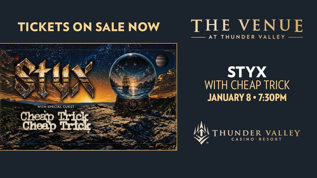 Styx/Cheap Trick Tickets