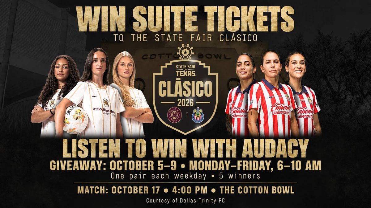 Your chance at suite tickets to Dallas Trinity FC v Chivas!
