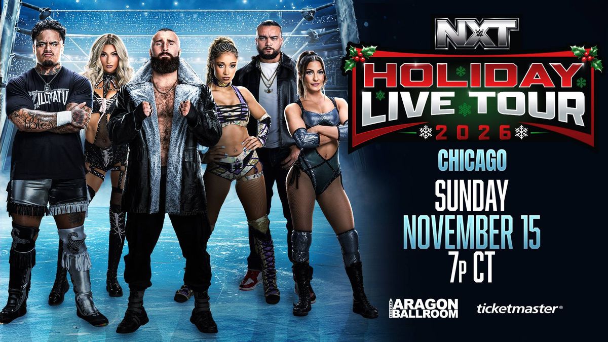 Listen for your chance to win tickets to WWE NXT Holiday Tour