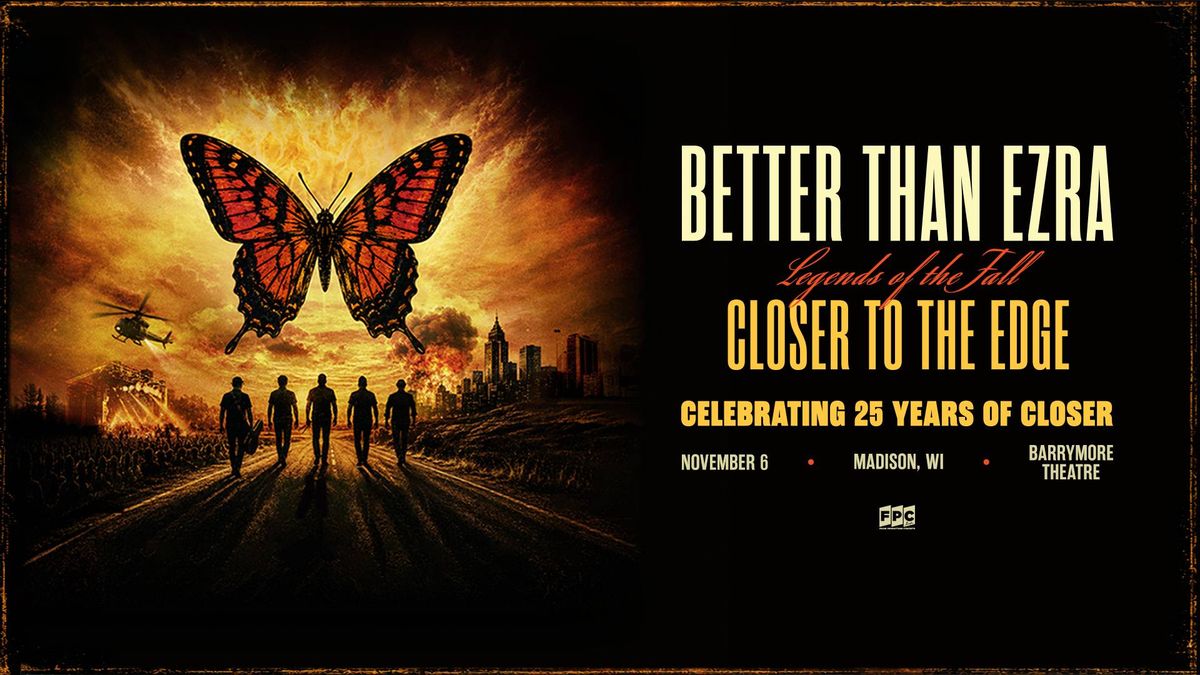 Enter for your chance to win tickets to Better Than Ezra