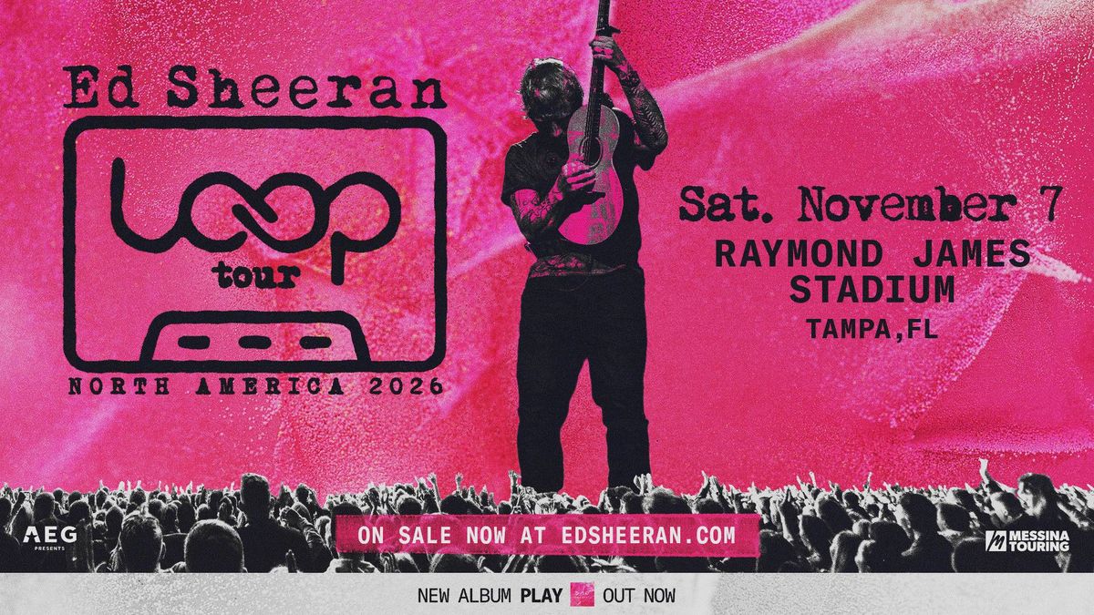 Kevin Konn has your tickets to Ed Sheeran + a stay at Clearwater Beach Sheraton Resort on Sand Key!
