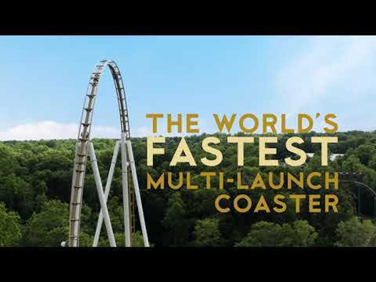 Busch Gardens' New Coaster, Pantheon, Set for March 2022 Opening