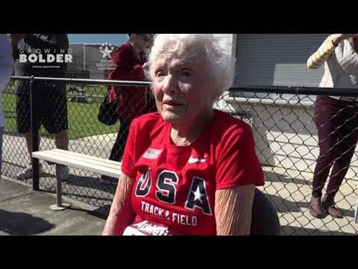 [VIDEO] 105-year-old sprinter competes in Louisiana Senior Games