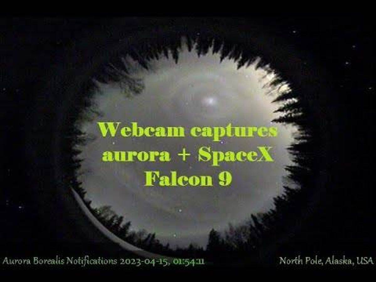 Odd spiral appears in sky over Alaska