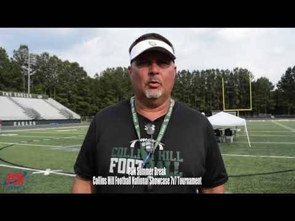 "I said I'm not going to wait on them" Collins Hill Coach Lenny Gregory on hosting their first 7v7 tournament
