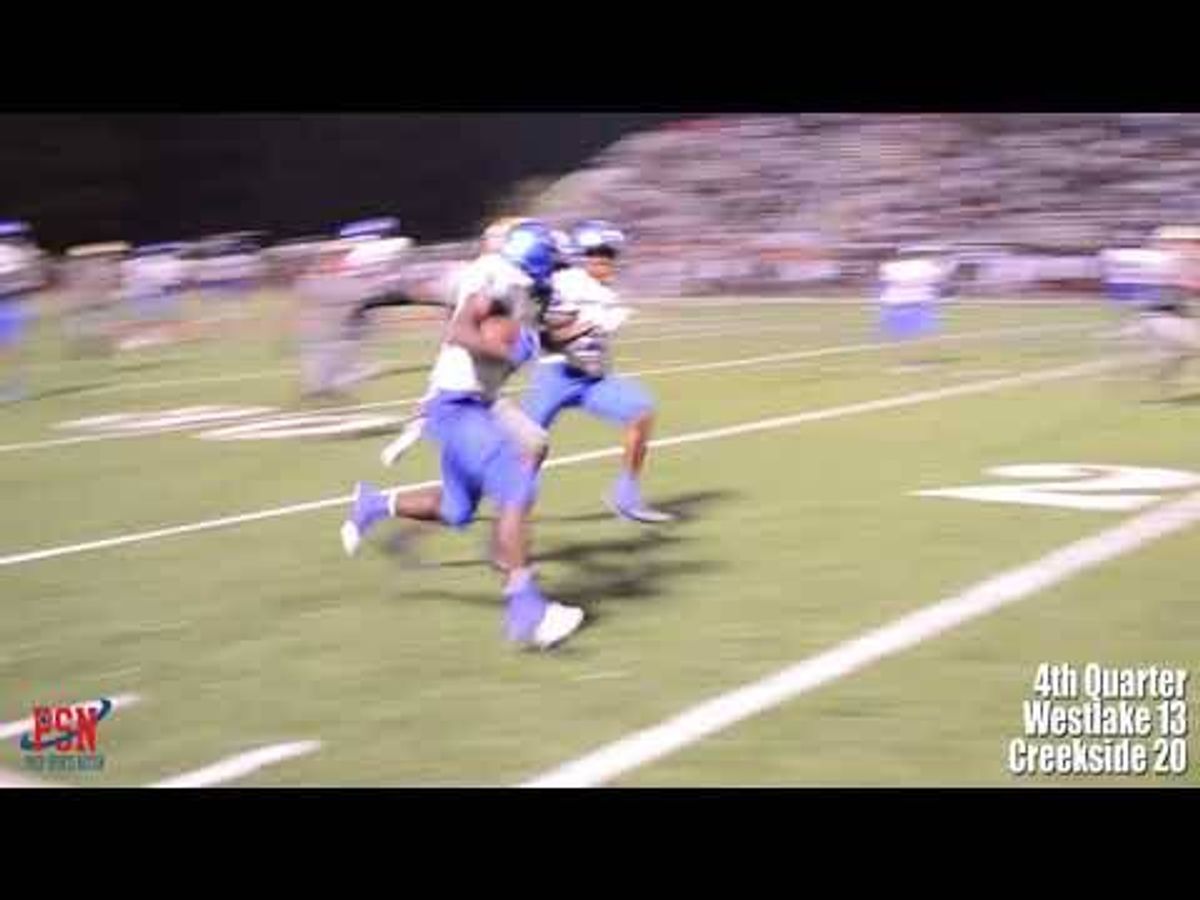 "As they go, we go" Creekside head coach Maurice Dixon on defense setting the tone in 27-20 win over Westlake