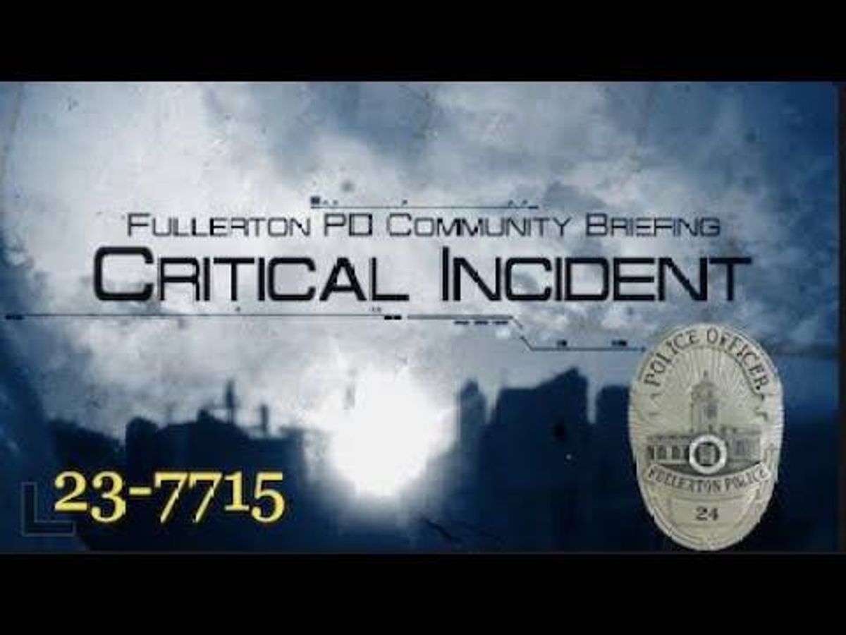 Fullerton Police release more details of deadly shooting of suspect