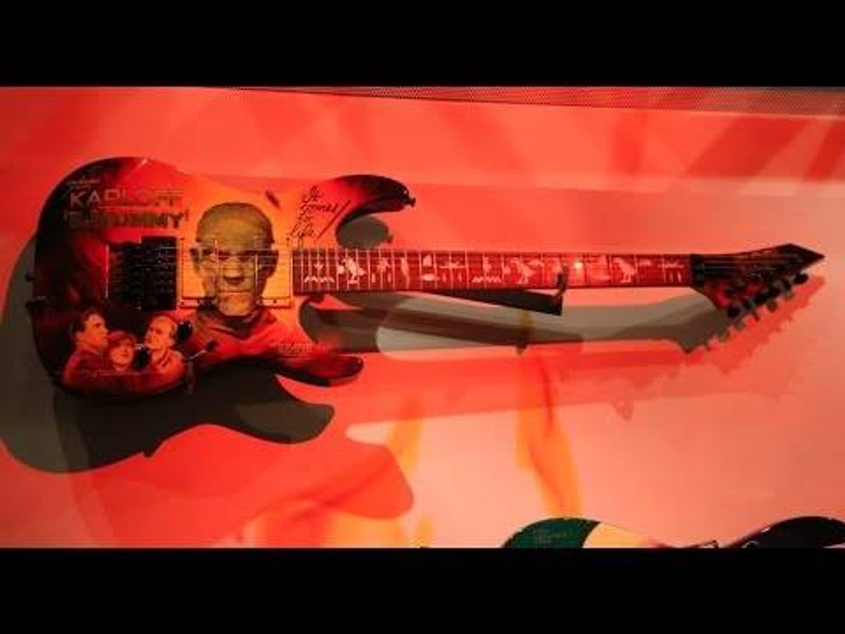 See Kirk Hammett's Horror Movie Museum Exhibit