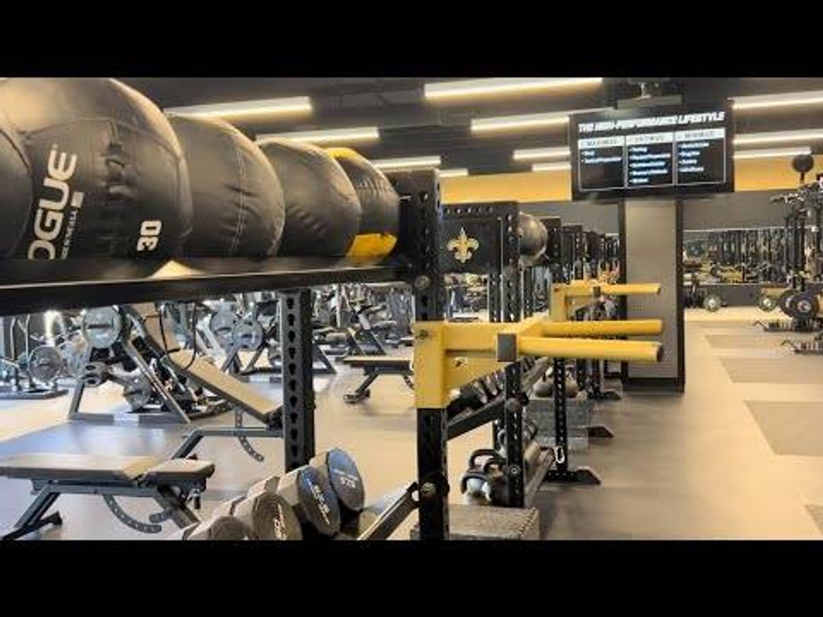 Inside look: Saints show status of $12M renovations for weight room, dining facility